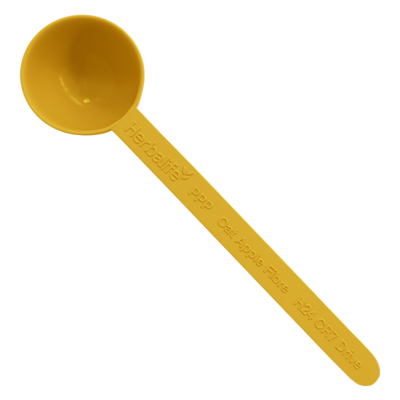 HERBALIFE - Nachhaltiger Messlöffel für Multi-Ballaststoff-Drink / Formula 3 Personalized Protein Powder/ H24 CR7 Drive